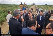 بازدید میدانی معاون از دو پروژه کلان عمرانی در شمال اردبیل