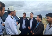 بازدید میدانی معاون از دو پروژه کلان عمرانی در شمال اردبیل