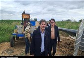 بازدید میدانی معاون از دو پروژه کلان عمرانی در شمال اردبیل