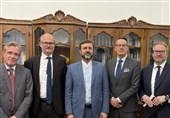 غریب آبادی یلتقی سفراء الدول الإسکندنافیة ومسؤول بوزارة الخارجیة الروسیة