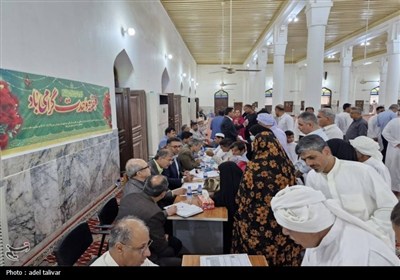 برگزاری میز خدمت در قشم با حضور نمایندگان سه قوه در طبل قشم