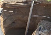 فرونشست در هشت‌بهشت اصفهان؛ فروچاله‌ 15 متری تهدیدی برای زیرساخت‌ها