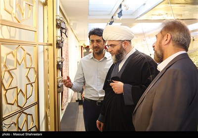 مراسم افتتاح نمایشگاه (آیینه‌های نعت)