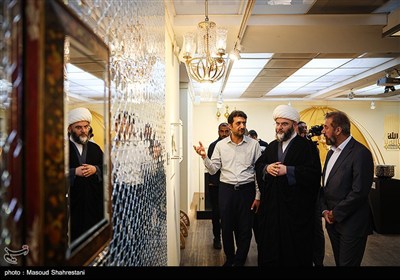 مراسم افتتاح نمایشگاه (آیینه‌های نعت)