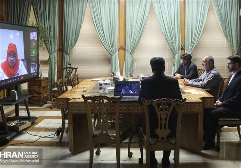 محکومیت فجایع انسانی غزه در جلسه مجازی زاکانی با شهردار کوالالامپور