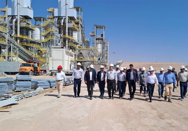 بازدید مدیرعامل شرکت ملی مس از طرح‌های توسعه‌ای مجتمع شهربابک