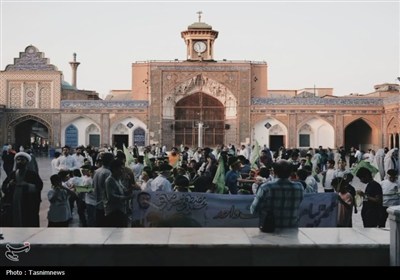 حرکت کاروان شادی نوجوانان شهرری در هفته وحدت