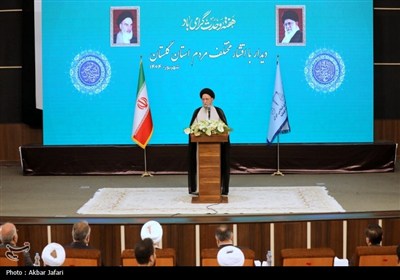 دیدار رئیس دستگاه قض با مردم گلستان