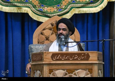 مراسم جشن شب میلاد پیامبر اعظم(ص) و امام جعفر صادق(ع) در حرم شاهچراغ