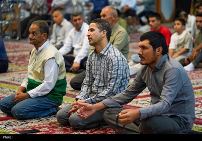 مراسم جشن شب میلاد پیامبر اعظم(ص) و امام جعفر صادق(ع) در حرم شاهچراغ