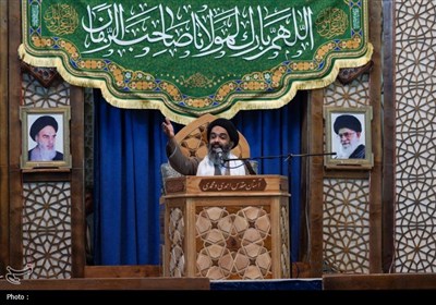 مراسم جشن شب میلاد پیامبر اعظم(ص) و امام جعفر صادق(ع) در حرم شاهچراغ