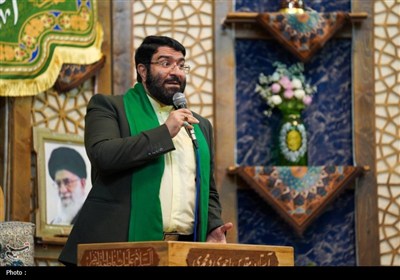 مراسم جشن شب میلاد پیامبر اعظم(ص) و امام جعفر صادق(ع) در حرم شاهچراغ