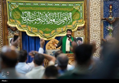 مراسم جشن شب میلاد پیامبر اعظم(ص) و امام جعفر صادق(ع) در حرم شاهچراغ