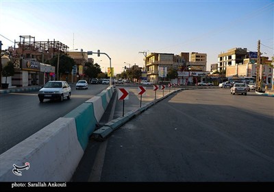 اجرای طرح ترافیکی در مرکز شهر کرمان