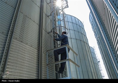 افتتاح سیلوی 30 هزار تنی غلات در بندر امیرآباد