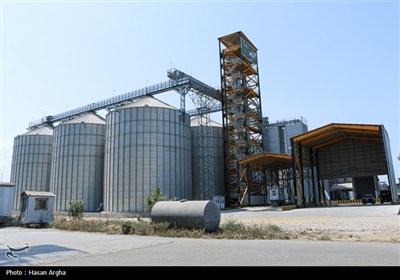 افتتاح سیلوی 30 هزار تنی غلات در بندر امیرآباد