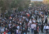 برپایی پیاده روی خانوادگی در ساری