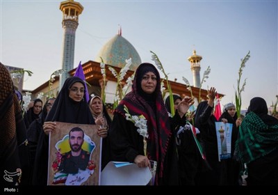 تشرف کاروان پیاده شهرستان فیروزآباد به حرم مطهر شاهچراغ (ع)- ...