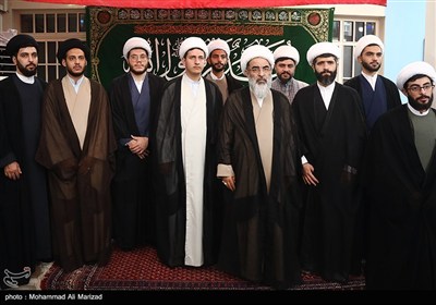 جشن و عمامه گذاری طلاب در روز میلاد پیامبر اکرم(ص) و امام جعفر صادق(ع) - قم