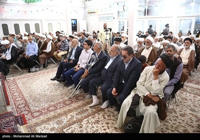 جشن و عمامه گذاری طلاب در روز میلاد پیامبر اکرم(ص) و امام جعفر صادق(ع) - قم