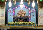 جشن شام میلاد ختم المرسلین و رئیس مذهب شیعه در حرم قم