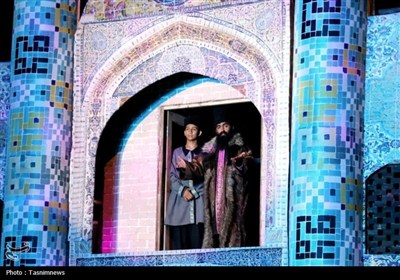 نمایش میدانی سرزمین خورشید در بجنورد- عکس صفحه استان تسنیم