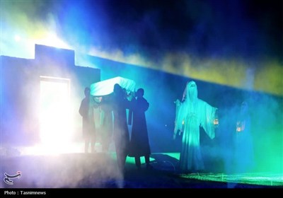 نمایش میدانی سرزمین خورشید در بجنورد