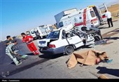 13 مصدوم و یک جانباخته در آزادراه زنجان - قزوین