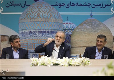 دیدار صمیمی سرمایه‌‌گذاران اردبیلی با رئیس‌جمهور پزشکیان