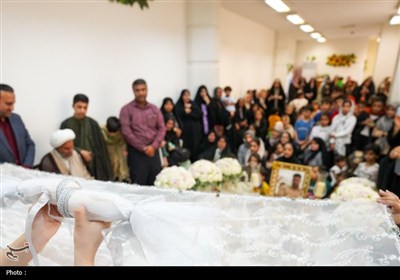 عقد ازدواج 20 زوج جوان در حرم مطهر شاهچراغ (ع)