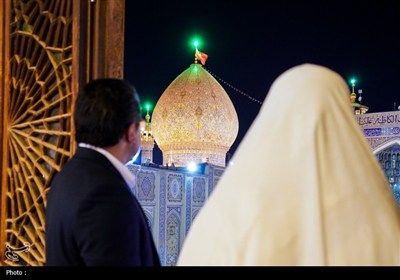 عقد ازدواج 20 زوج جوان در حرم مطهر شاهچراغ (ع)