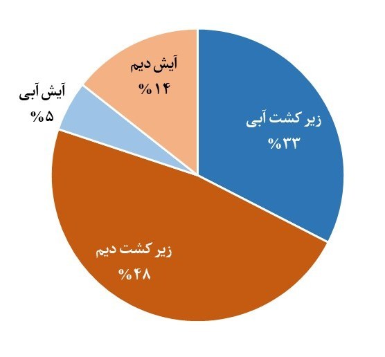 مساحت ارضی کشاورزی 5 درصد رشد کرد 2