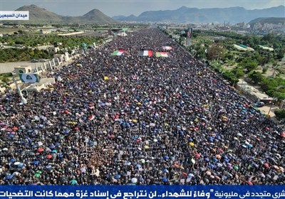 بیانیه تظاهرات صنعاء: همبستگی با قطر/ یمن هرگز فلسطین را رها نخواهد کرد