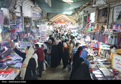 بازار فروش لوازم التحریر در آستانه سال تحصیلی
