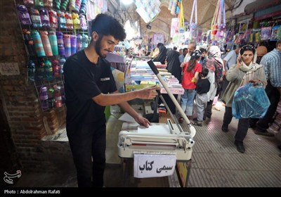 بازار فروش لوازم التحریر در آستانه سال تحصیلی
