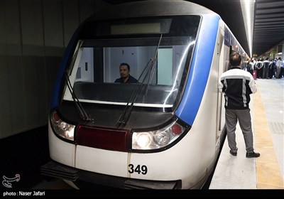 تست گرم خط 7 متروی تهران