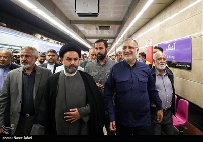 تست گرم خط 7 متروی تهران