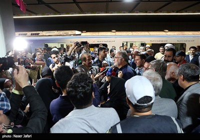 تست گرم خط 7 متروی تهران