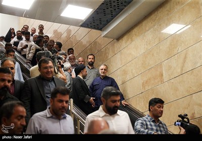 تست گرم خط 7 متروی تهران