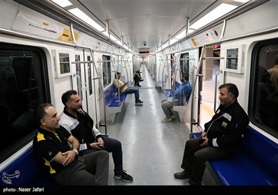 تست گرم خط 7 متروی تهران