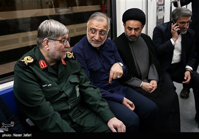 تست گرم خط 7 متروی تهران