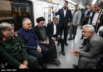 تست گرم خط 7 متروی تهران