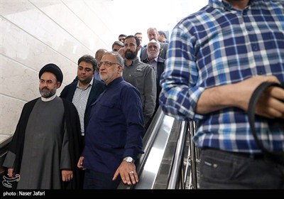 تست گرم خط 7 متروی تهران