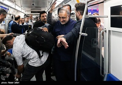تست گرم خط 7 متروی تهران