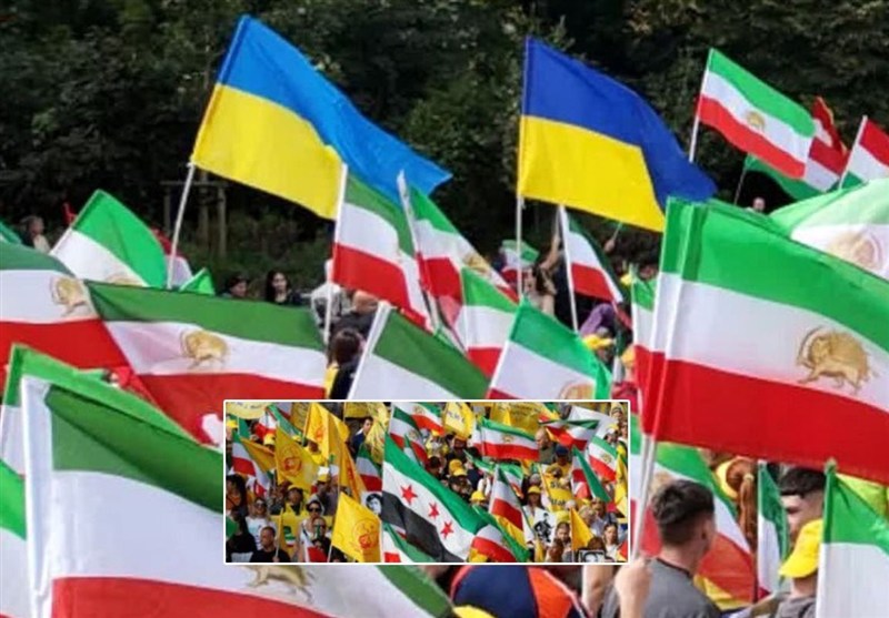 دختران و پسران اجاره‌ای در تجمع منافقین!