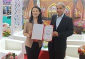 پاویون ایران به عنوان «برترین غرفه» در نمایشگاه گردشگری CITIE چین انتخاب شد