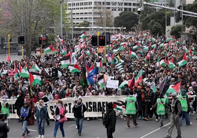هزاران نیوزیلندی تحریم رژیم صهیونیستی را خواستار شدند