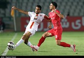 دیدار تیم‌های فوتبال  پرسپولیس و فولاد