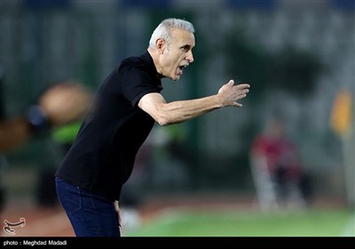 یحیی گل محمدی سرمربی تیم فوتبال فولاد خوزستان 