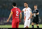دیدار تیم‌های فوتبال  پرسپولیس و فولاد